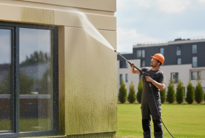 Profesjonalne mycie elewacji domu